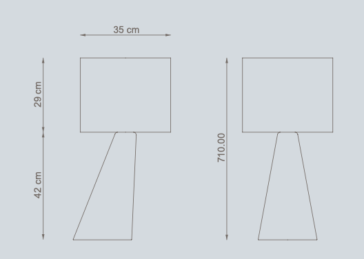 Right Angle Table Lamp fra &CPH