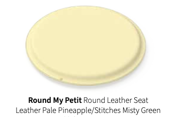 Round My Petite – Rund læderpude fra &CPH