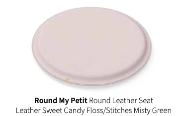 Round My Petite – Rund læderpude fra &CPH