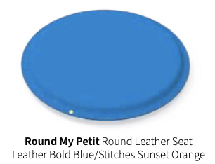 Round My Petite – Rund læderpude fra &CPH