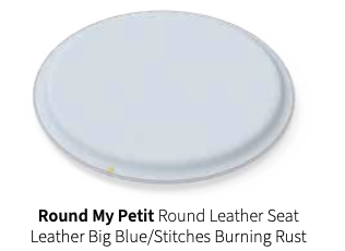 Round My Petite – Rund læderpude fra &CPH