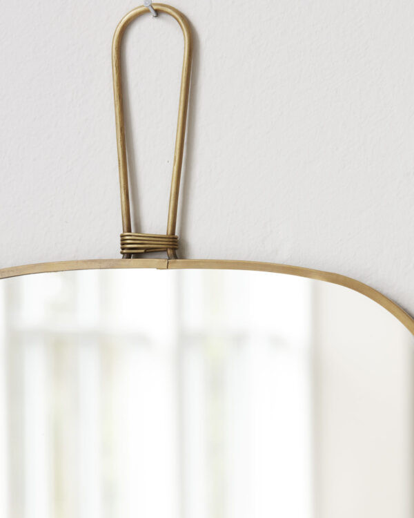 Spejl med messing kant fra Meraki