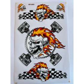 skeleton racing