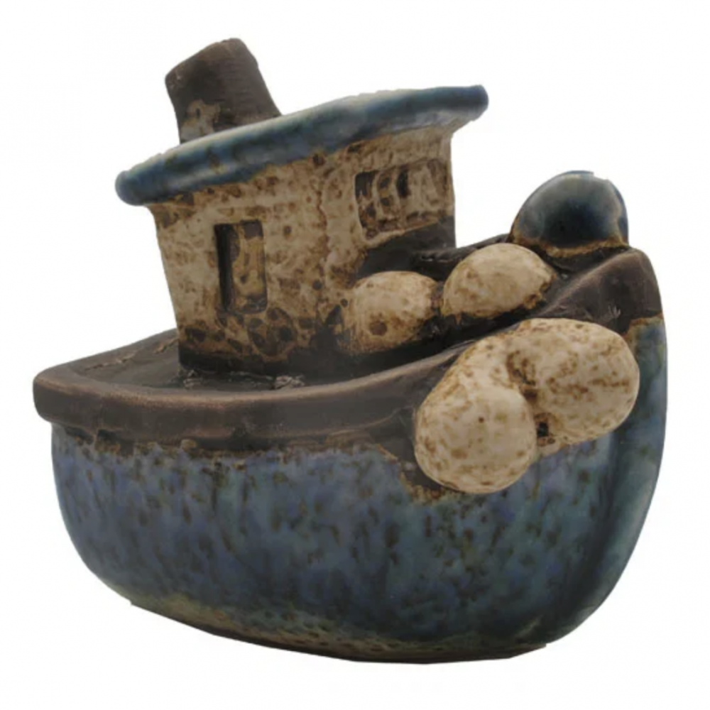 Båd i stentøj, lille