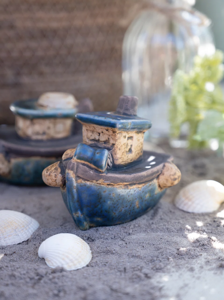 Båd i stentøj, lille