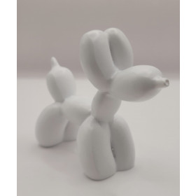 Ballonhund lille, hvid