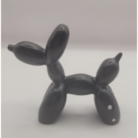 Ballonhund lille, sort/hvid