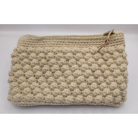 Boblepung, beige