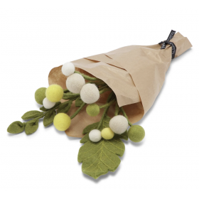 Buket med filtede blomster, Sangita