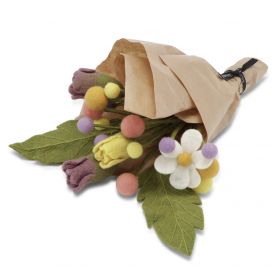Buket med filtede blomster, Sumitra
