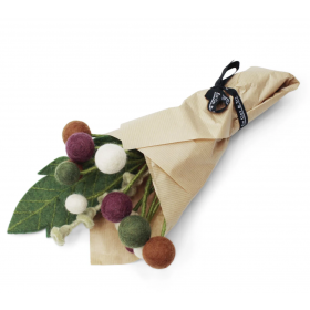 Buket med filtede blomster, Usha