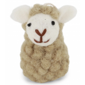 Filtet får til ophæng, støvet grøn