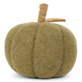 Filtet græskar, grøn, Ø16cm