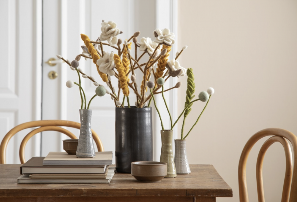 Filtet magnoliagren, rosa. 60cm