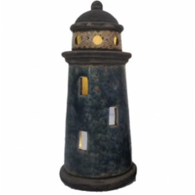 Fyrtårn i stentøj, stor