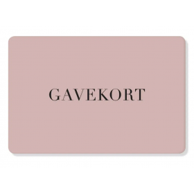 Gavekort på 800kr.