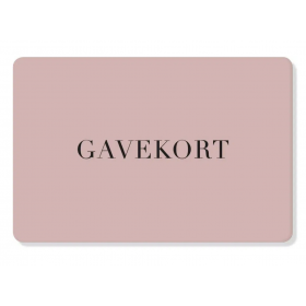 Gavekort på 900kr.