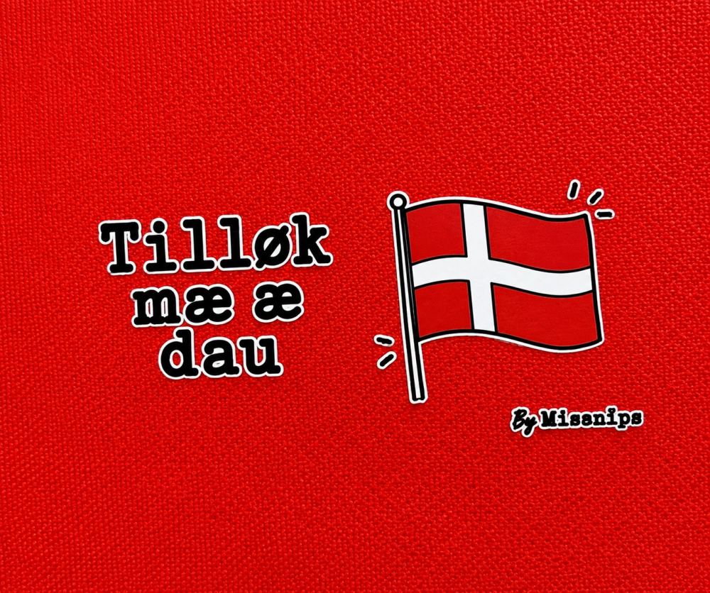 Gavepose, rød