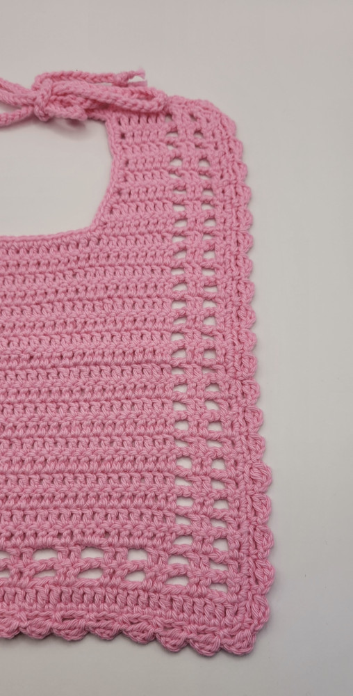 Hagesmæk med mønster, lyserød 