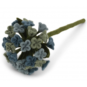 Hortensia blå, stor