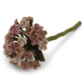 Hortensia rosa, stor