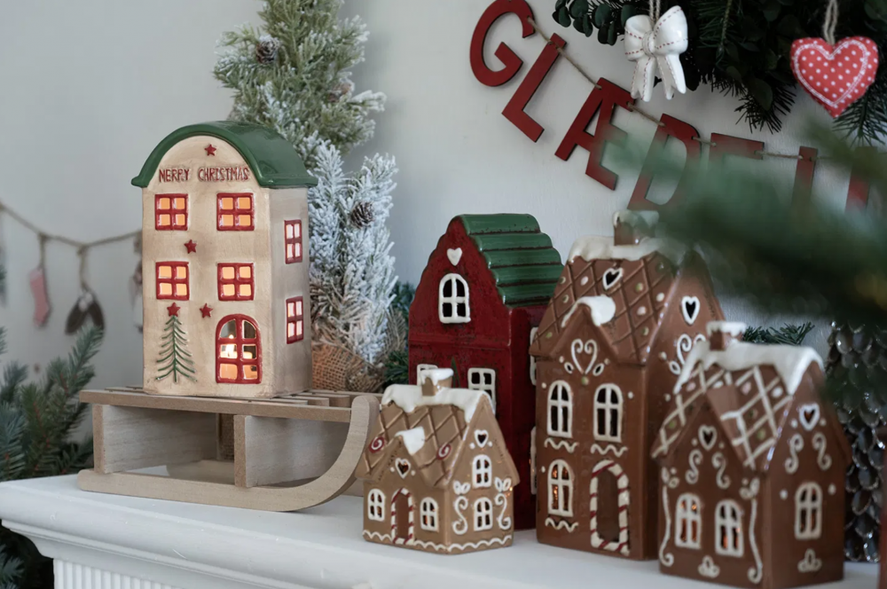 Julehus til fyrfadslys