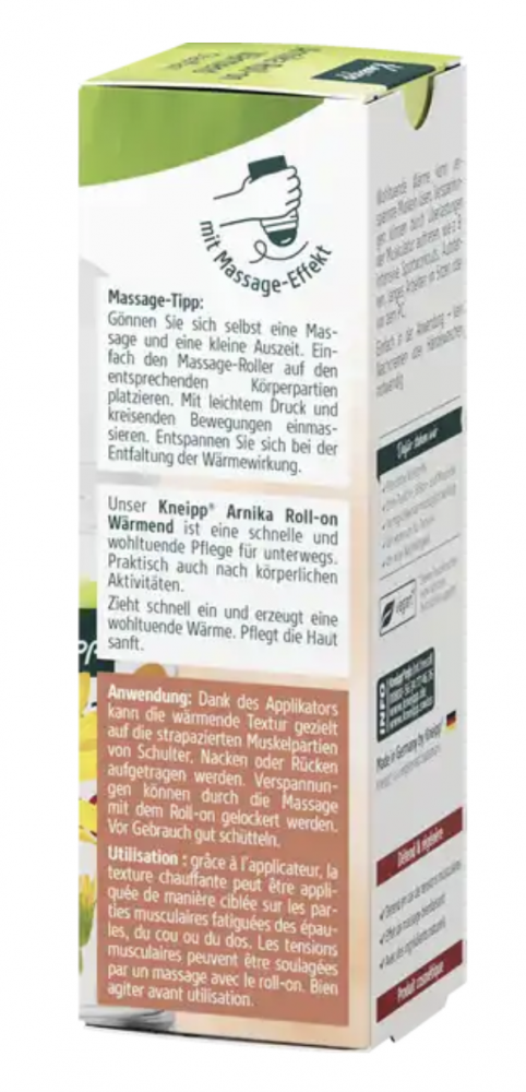 Kneipp, Arnica roll-on varmende