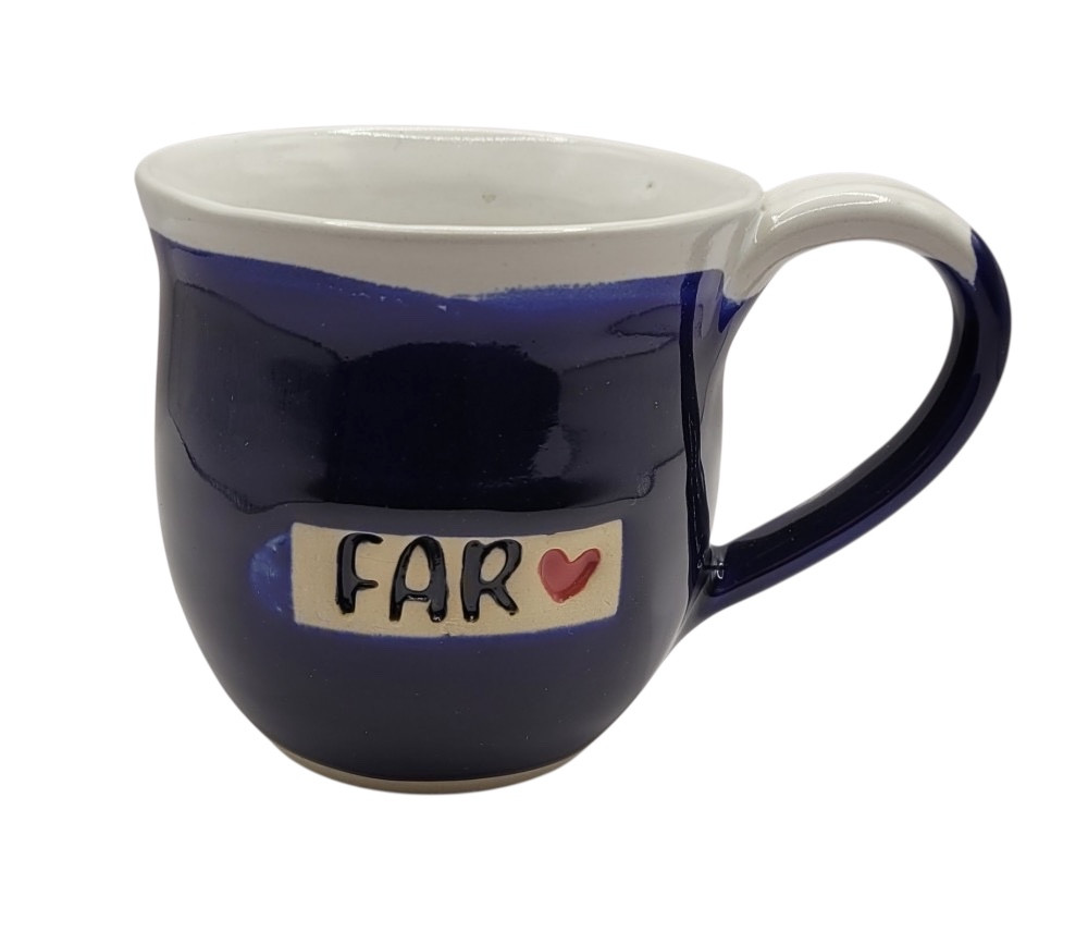 Krus i keramik "Far"