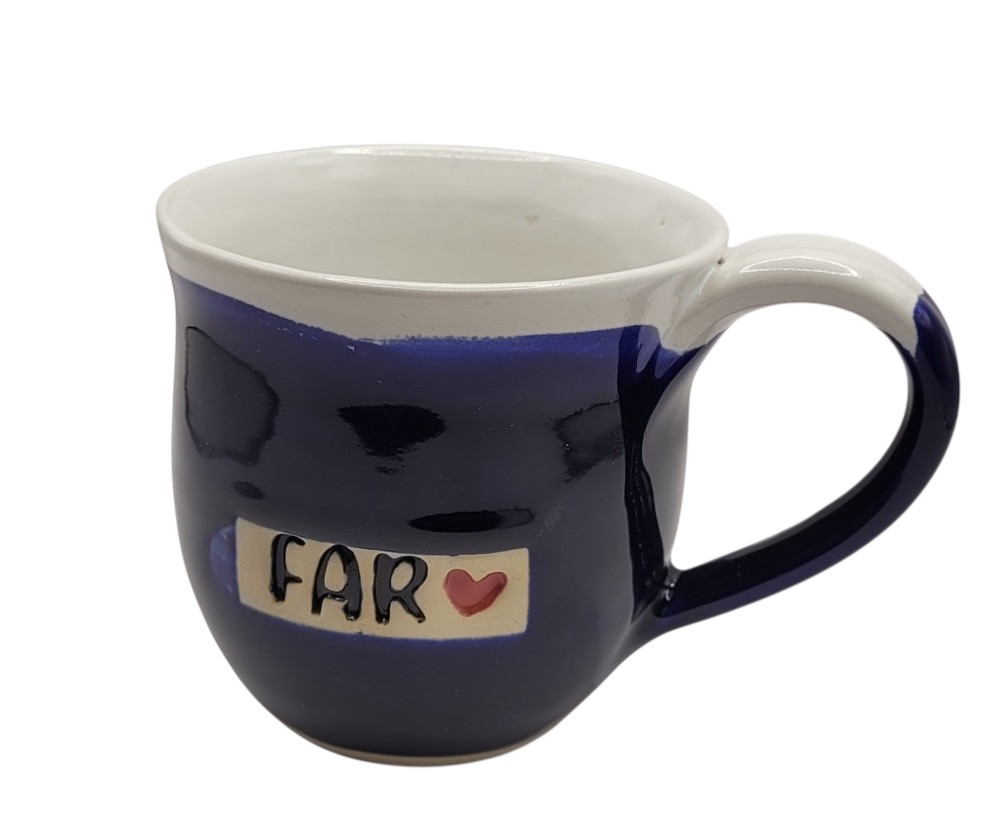 Krus i keramik "Far"