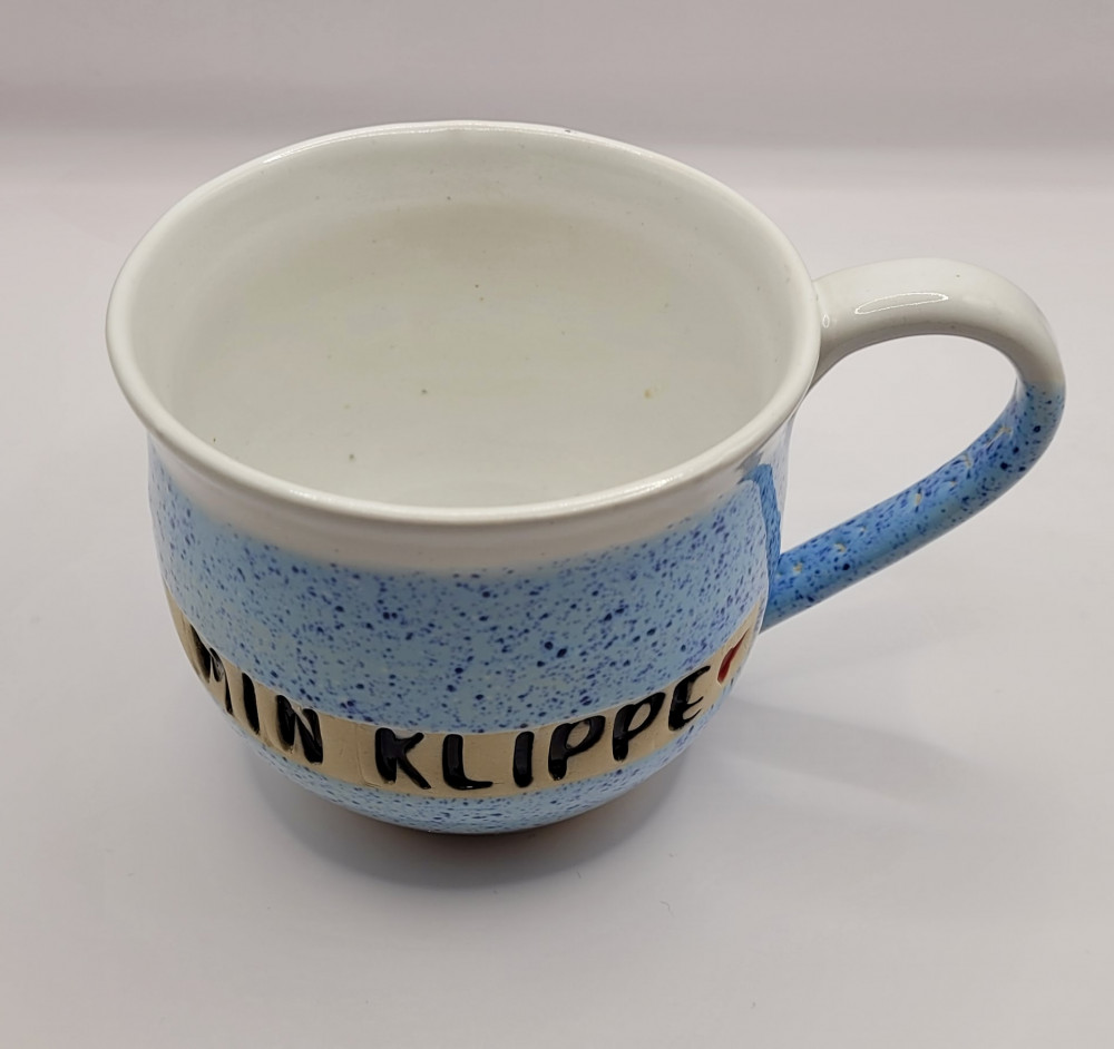 Krus i keramik "Min Klippe"