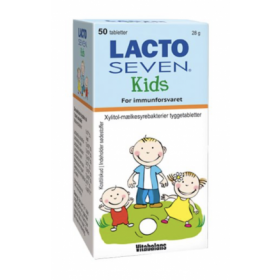 Lacto seven Kids 50 stk.