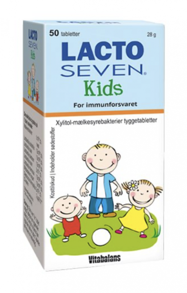 Lacto seven Kids 50 stk.