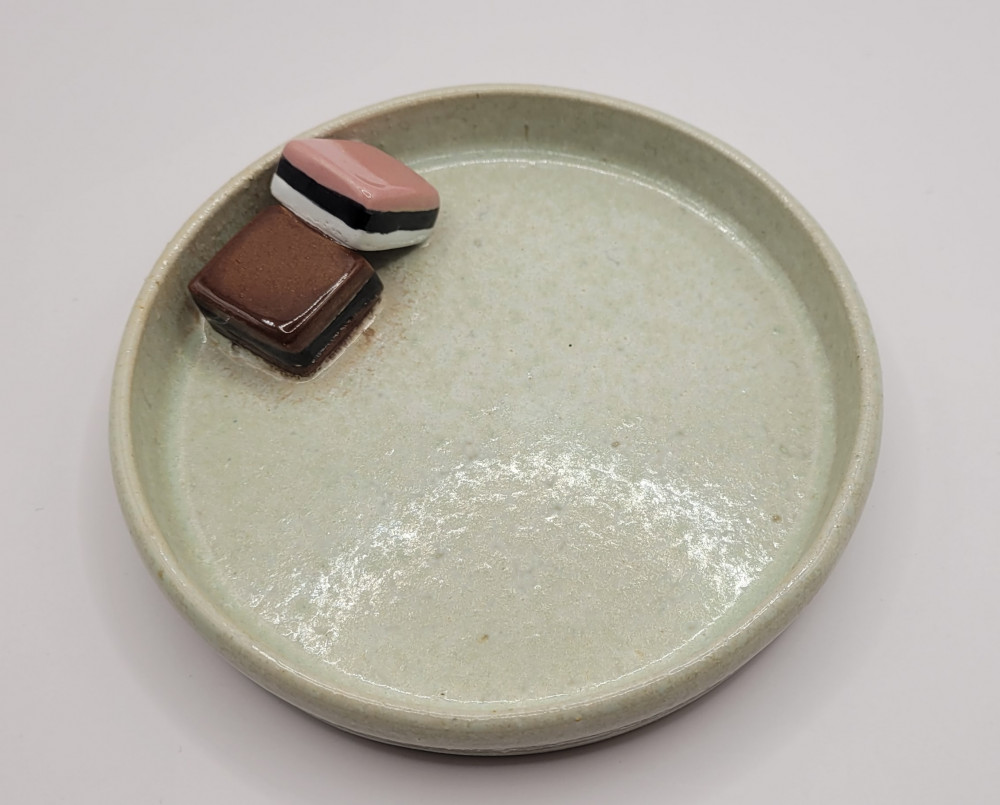 Lakridskonfekt mini fad, grøn