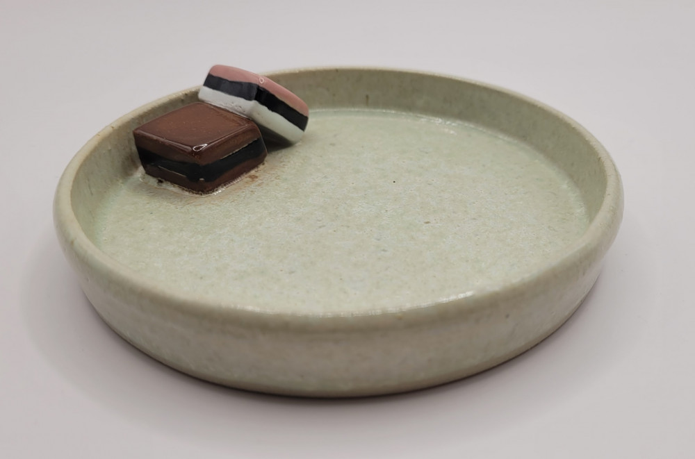 Lakridskonfekt mini fad, grøn