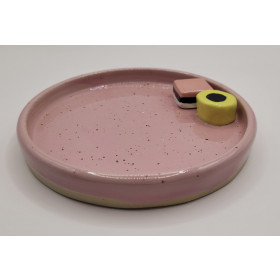 lakridskonfekt mini fad, lyserød