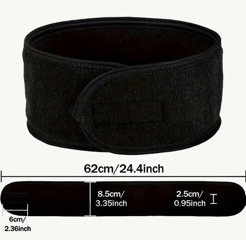 Make-up bandebånd sort