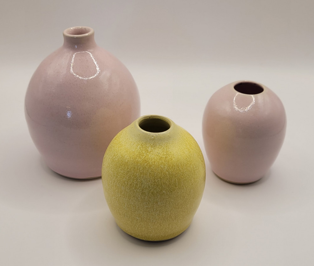 Minivase keramik, gul
