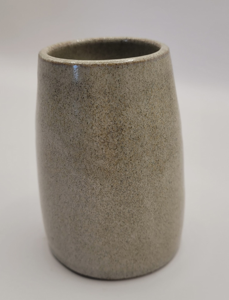 Minivase keramik, lige kant