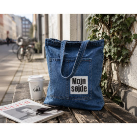 Mulepose i blød denim – Mojn Søjde