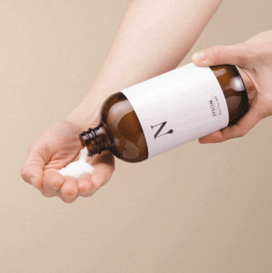 Naturligolie, epsom salt 480ml.