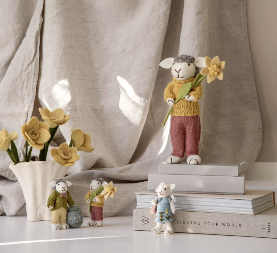 Påskelilje gul, stor