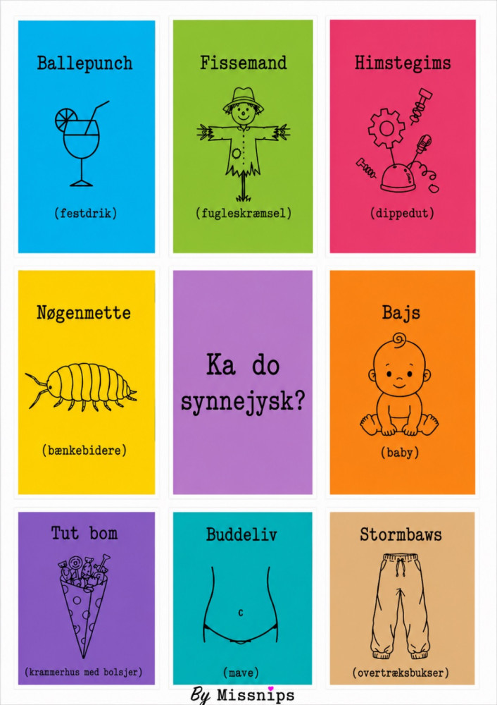 Plakat 30x40cm. Ka do synnejysk. multicolor