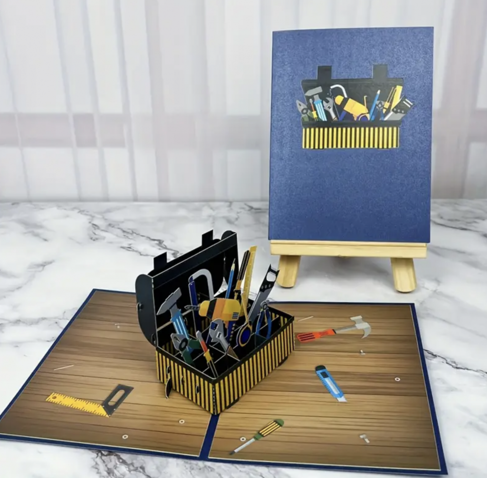 Pop-up kort værktøjskasse