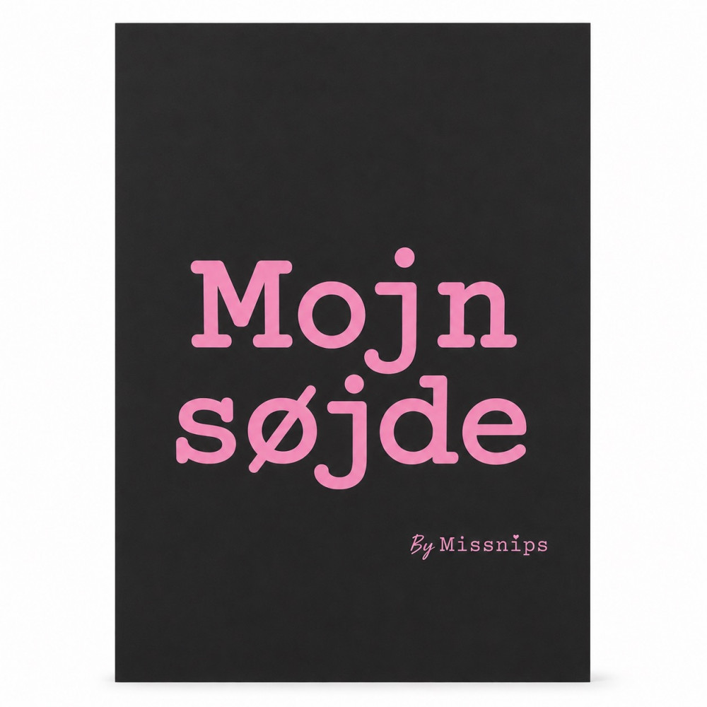 Postkort sort, mojn søjde