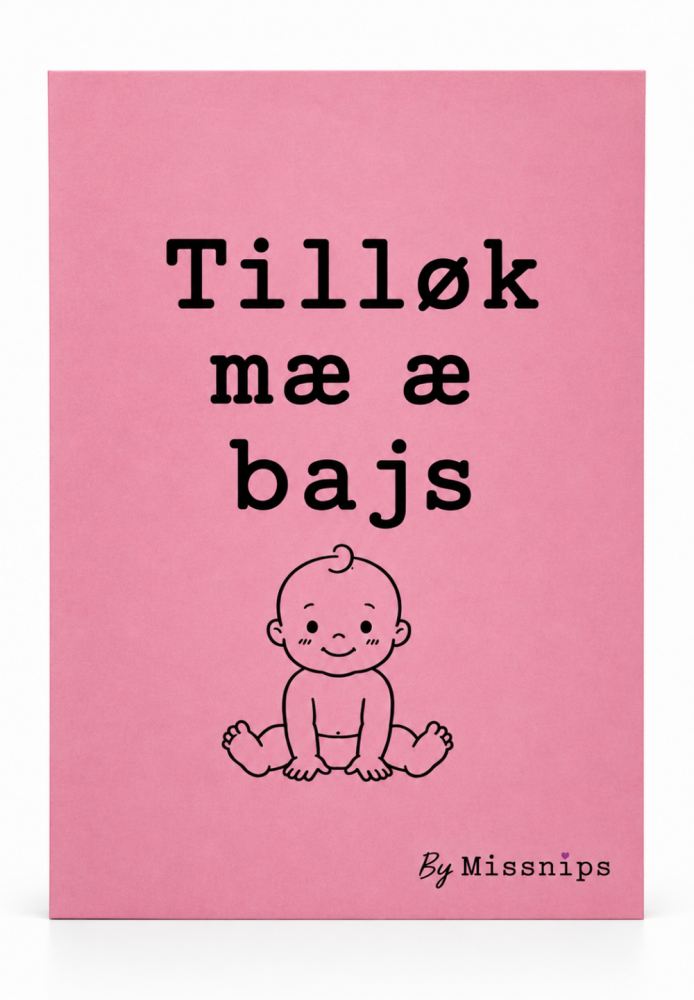 Postkort, Tilløk mæ æ bajs, lyserød