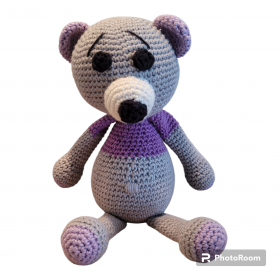 Slaske bamse, lilla