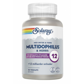 Solarey Multidophilus & Herbs 30 stk.