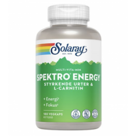 Solarey Spektro Energy - multivitamin 180 kapsler