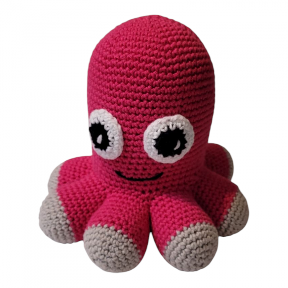 Sprutte, pink, stor model 