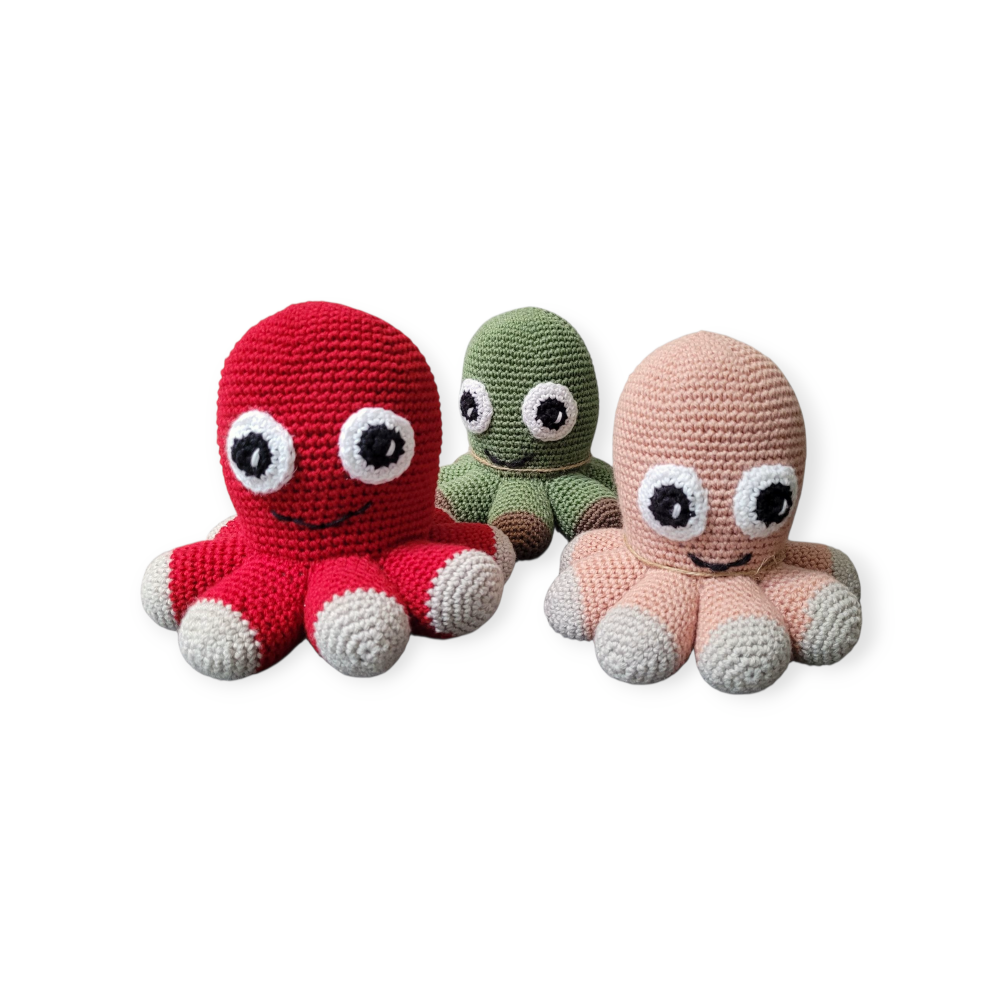 Sprutte rød, stor model